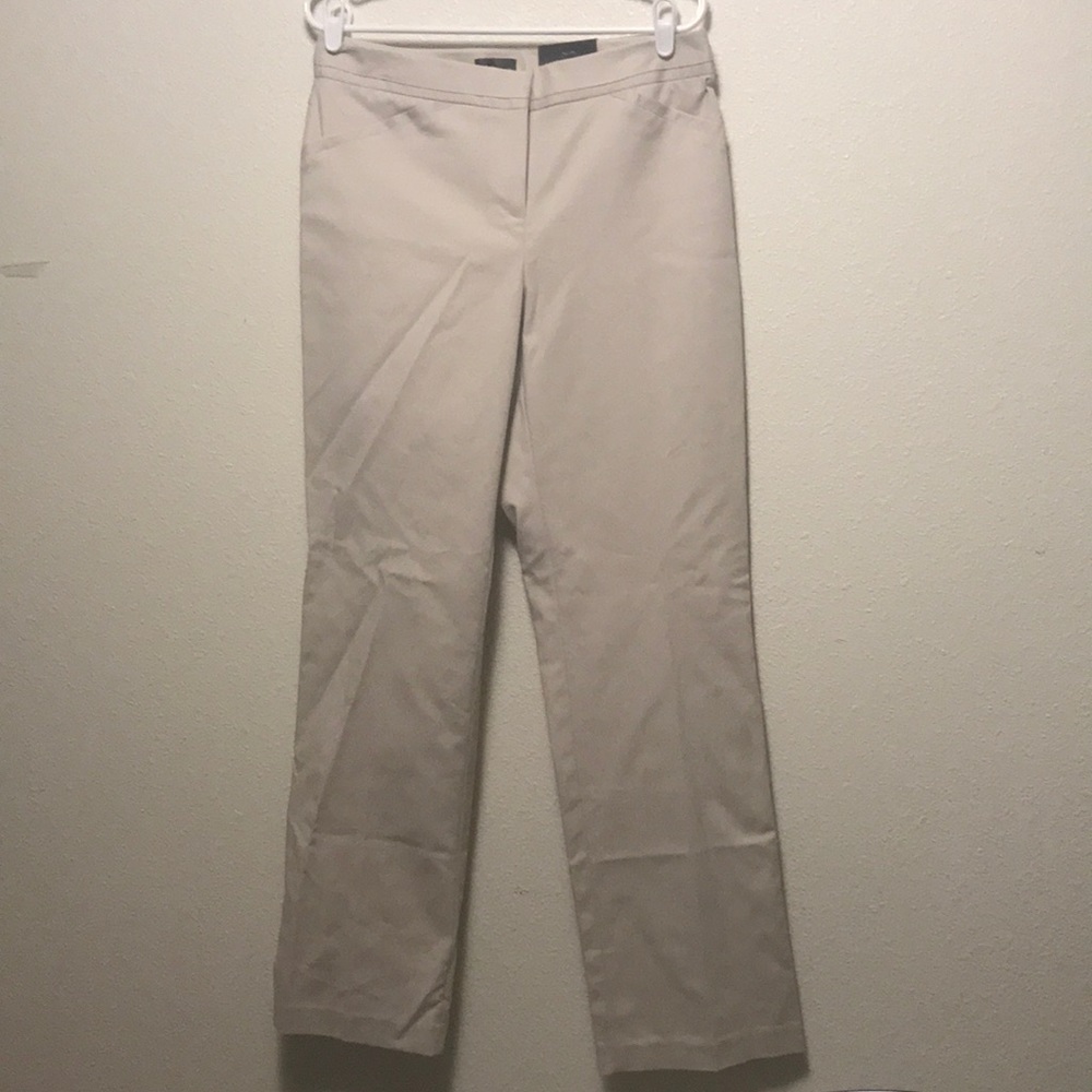BNWT Rafaella pants defined waist higher back rise